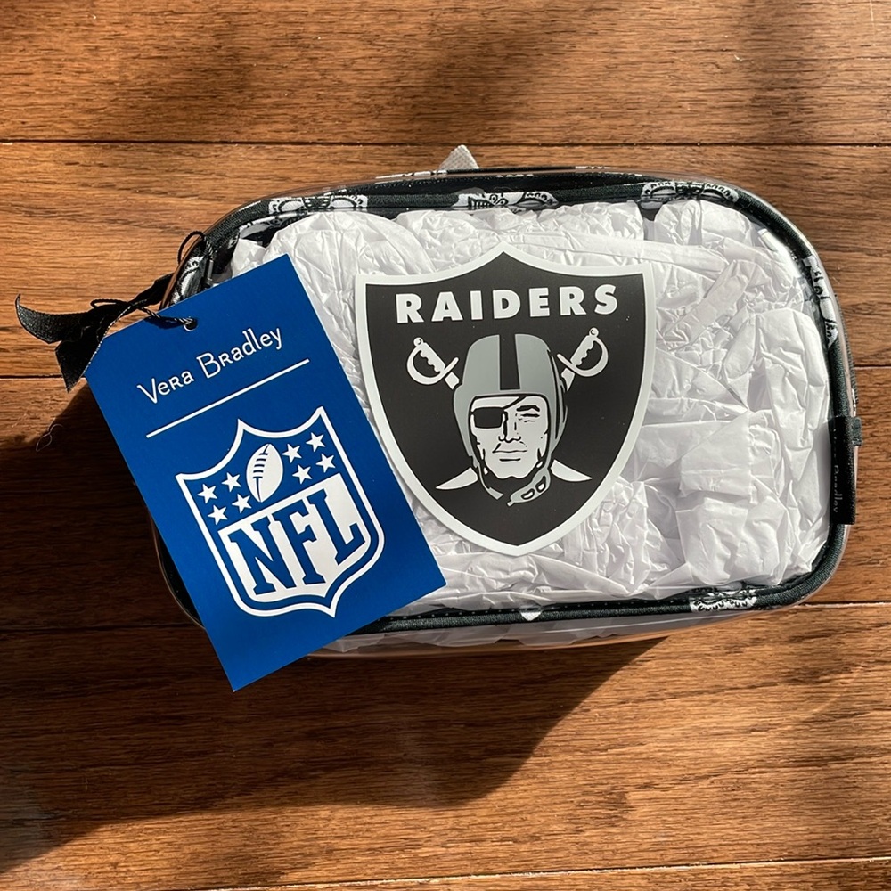 🆕 Vera Bradley NFL Clear Small Belt Bag